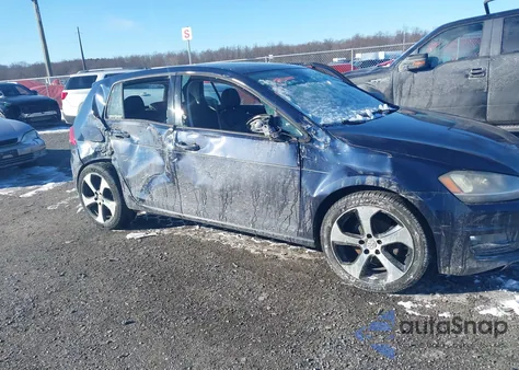 2015 Volkswagen Golf Tsi Sel 4-Door z USA, uszkodzony, nr VIN 3VW217AU3FM003932